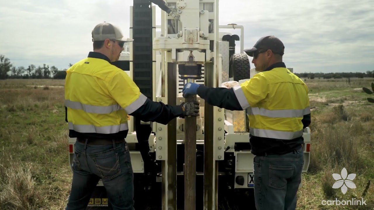 Drilling for carbon